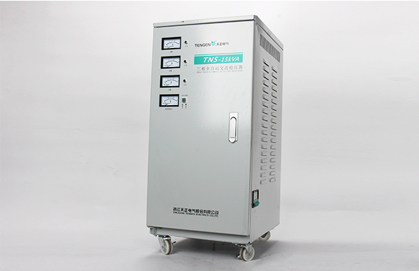 Estabilizador autom&aacute;tico de voltaje de las series TND y TNS