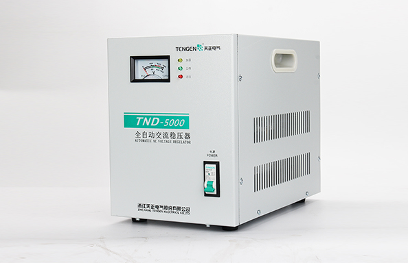 Estabilizador autom&aacute;tico de voltaje de las series TND y TNS